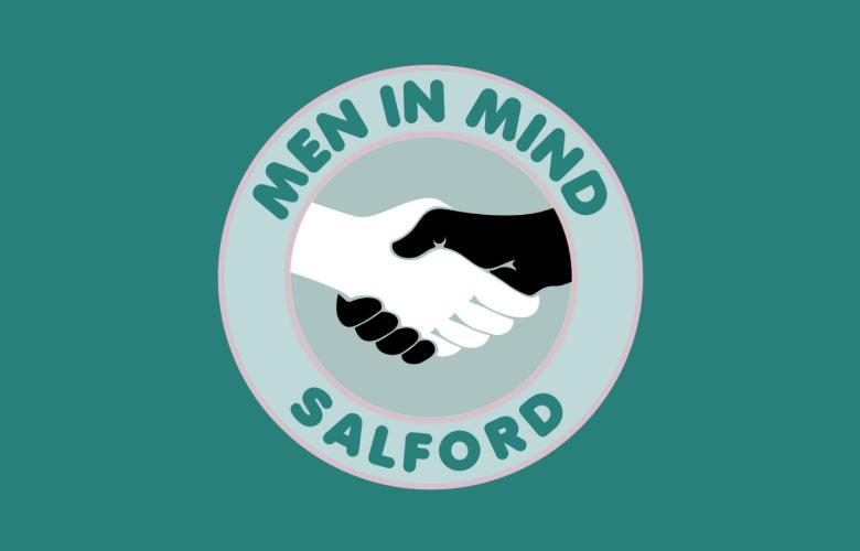 Men In Mind Logo - Two hands shaking